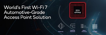 퀄컴, 세계 최초 자동차용 Wi-Fi 7 솔루션 출시